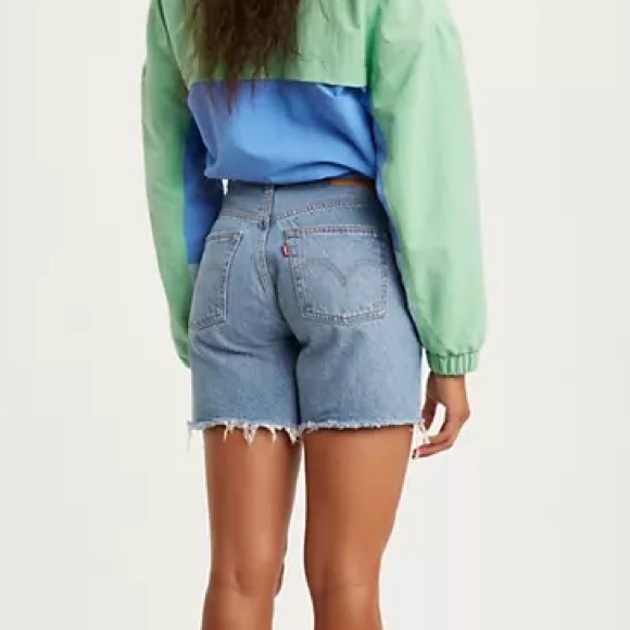 Levis high rise denim shorts - Picture 7 of 7